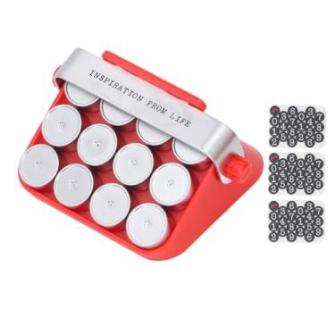 Imagem de Ornamento de Máquinas de Escrever retrô Organizador de Mesa de Lápis Vintage para Decoração de Casa (vermelho)