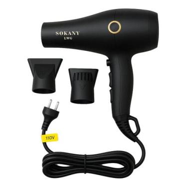 Imagem de Secador De Cabelos 2000w 110v Com 2 Bicos Profissional - SOKANY