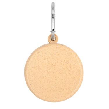 Imagem de Copo Retr�til Bambu com Porta Comprimidos Fiber 210 ml TopGet (Natural)