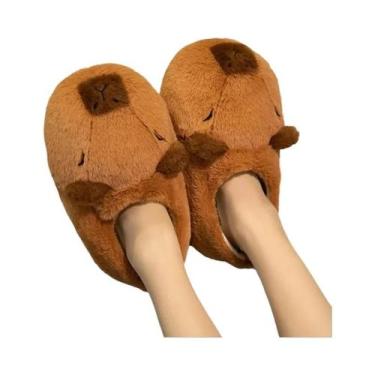 Imagem de Kigurumi Capivara Unicórnio Adulto - Macacão de Cosplay para Inverno e