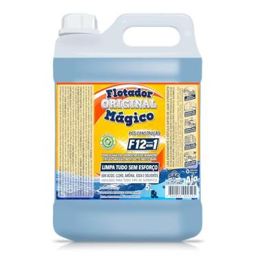 Imagem de Pingo Mágico Limpeza Pesada Pós Obra Construção, 5 Litros, Limpador Multiuso Flotador Instantâneo