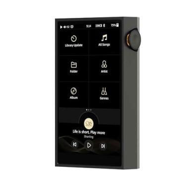 Imagem de SHANLING Leitor de música M5 ultra protable, reprodutor de áudio de som puro, AK4191EQ + AK4499EX DAC, 768 kHz/32bit, DSD512, 1100mW @ saída 32Ω, sistema operacional MTouch 4.0, WiFi DLNA AirPlay