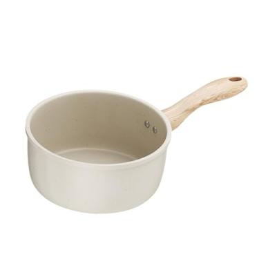 Imagem de IEUDNS Milk Pan Breakfast Breakfast Pot Hotor Minza Minza Potes de Molho de Molho Manteiga para Manteiga para Morça de Viagem de Viagem de RV Domer, 16 Cm com Vapor