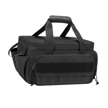 Imagem de WeiLaiKeQi Bolsa de ferramentas Bolsa de transporte com zíper de armazenamento de ferramentas para eletricistas Organizador de para carros Carpinteiros Papai