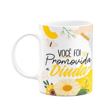 Imagem de Caneca de Dindos - Você foi promovida a Dinda