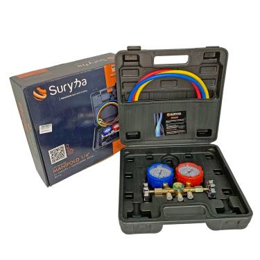 Imagem de Conjunto Manifold Maleta Mang 90cm R410a Suryha 80150.035