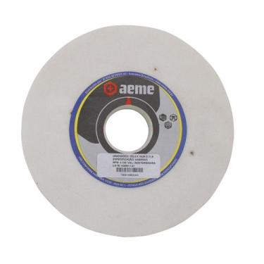 Imagem de Rebolo Vitrificado Retífica Reto 6x3/4x1.1/4 AA80K6V2 (152.4x19.05x31.