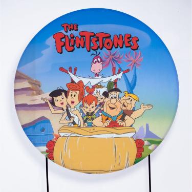 Imagem de Painel Decorativo para Festa 1,80x1,80 metros Vesti Fácil com Elástico Flintstones - Fera Print