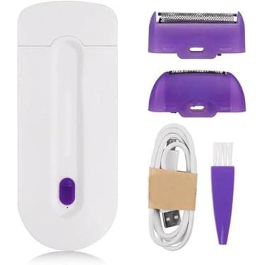 Imagem de Depilador Elétrico Feminino Painless Finishing Touch Flawless | Portátil, Sem Dor, Com Luz LED | Removedor de Pelos Facial e Corporal – Pele Lisa Instantaneamente, Sem Irritação