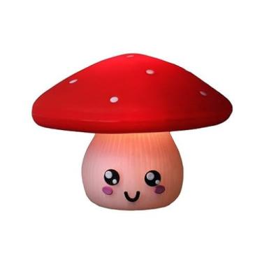 Imagem de Luminária Cogumelo 3D - Luminária Infantil de mesa
