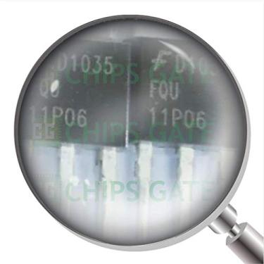 Imagem de FQU11P06TU 80Pcs Mosfet Transistor To-251 Fqu11P06 FQU11P06TU 11P06