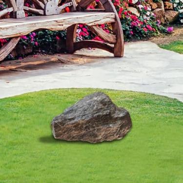 Imagem de Ioensy Artificial Textura Natural Arenito Leve Paisagem Realista para Decoração Supermercados Aquário Jardim Rios, Style B