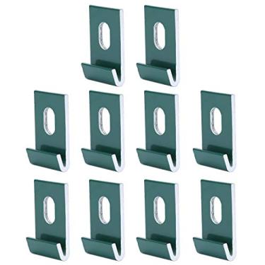 Imagem de ZJchao Painéis de Estufa, Clipes de Base de Estufa de 10pcs, Acessórios de Abrigam Frete para Edifícios de Jardim, Filmes, Redes de Sol e Abrigos de Molduras (Verde)