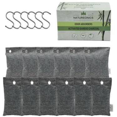 Imagem de Sacos purificadores de ar de carvão, absorventes de odores, sacos purificadores de ar para casa, ambientador de armário, eliminador de odores para carros, sapatos e bolsas de ginástica. Qualidade