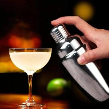 Imagem de Coqueteleira 500ml E 750ml 3 peças Inox Capirinha Drinks Bebidas Festa