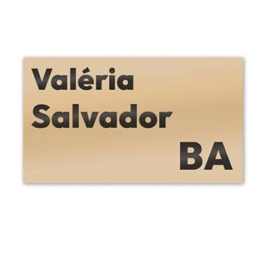 Imagem de Imã de Geladeira Valéria Salvador MDF 7cm x 4cm para Viagem