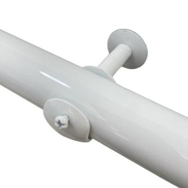Imagem de Suporte Cortina Para Varão Luxo de Alumínio 28mm 2 Un - Cores - ART DE