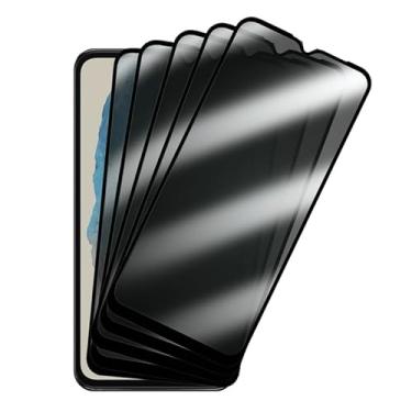 Imagem de Kit 5 Películas De Vidro 3D Privacidade Anti Spy Para Samsung Galaxy M35