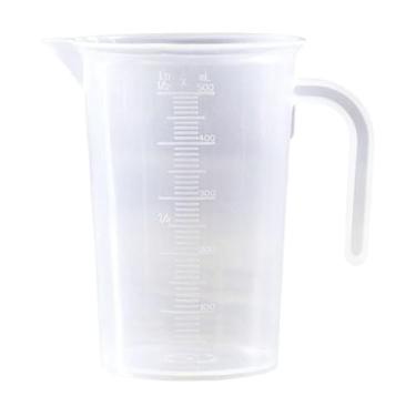 Imagem de SiaBiced Copo Medidor com Balança, Acessórios de Cozinha, Recipiente Medidor Versátil com Tampa, Jarra de água para Cozinha de Restaurante, 500ml