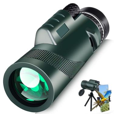 Imagem de Telescópio monocular Foleto 50x60 HD de alta potência para adultos