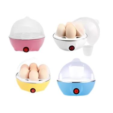 Imagem de Cozedor Elétrico de Ovos, 7 Ovos, 350W, 110V, com Copo Medidor e Tampa Transparente cores (sortidas)