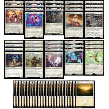 Imagem de Final Fantasy Magic The Gathering Deck - White Cleric Lifegain - Mono White - Very Powerful - Modern Legal - Custom Built - 60 Card MTG!
