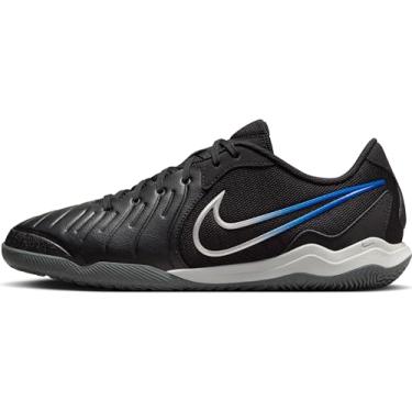 Imagem de NIKE Tênis de futebol masculino Legend 10, Preto cromado Hyper Royal, 9 Women/7.5 Men