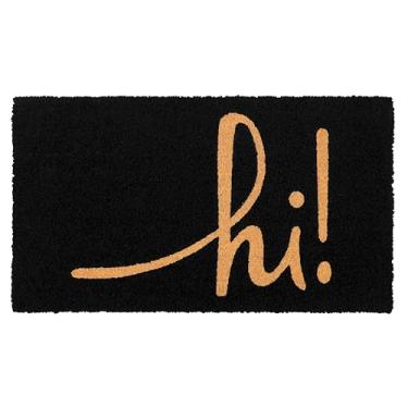 Imagem de IRONGATE Capacho de fibra de coco antiderrapante para prender sujeira de coco alto - capacho frontal de perfil baixo - capacho interno e externo - durável fácil de limpar - tapete de porta de entrada