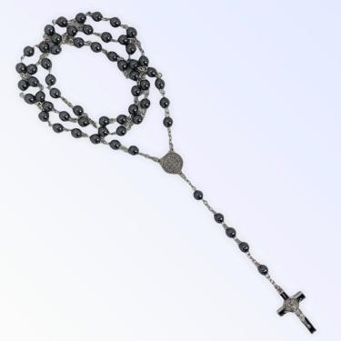 Imagem de Terço Crucifixo Proteção - Escolha Modelo e Cor