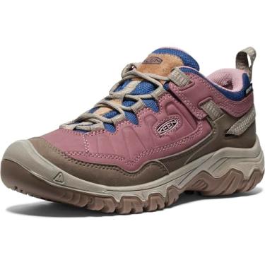 Imagem de KEEN Tênis de caminhada feminino Targhee 4 de altura baixa, durável, confortável, à prova d'água, Marrom/Plaza Taupe, 5.5 Women/14 Men