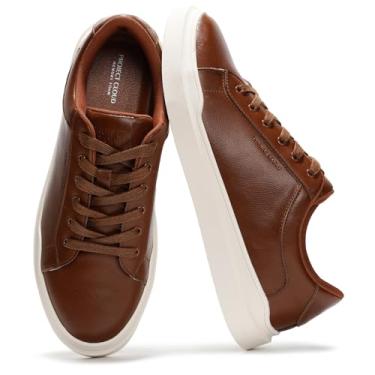 Imagem de Project Cloud Tênis masculino – Sapato masculino fashion com espuma viscoelástica – Tênis masculino casual leve e antiderrapante com cadarço – Sapatos casuais masculinos perfeitos para uso o dia todo