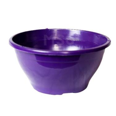 Imagem de 10 Vasos plastico plantas e flores Cuia 21 volume de 2 Litros Colorida