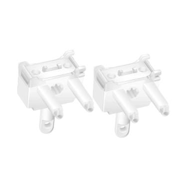 Imagem de IEUDNS 2x Controle de Vara de Persiana Vertical Substituição Fácil Instalação Fácil de Usar Kit de Reparo de Persiana para Apartamento Casa de Fazenda