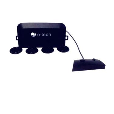 Imagem de Sensor De Estacionamento E-Tech  4 Pontos Branco