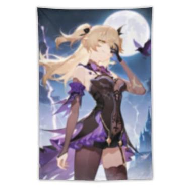 Imagem de LIEGBMEU Sexy Bikini Hot Anime Girl Tapeçaria 101.6 cm x 152.4 cm Interior Exterior Wall Quilt Art Decoração de Tapeçaria Caprichosa, AF177