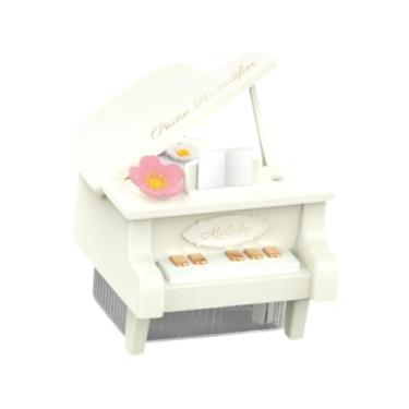 Imagem de IEUDNS Umidificador de ar para piano, difusor de névoa, mesa, interruptor de desligamento automático, portátil, 7 luzes coloridas, 2 modos de configuração, Branco