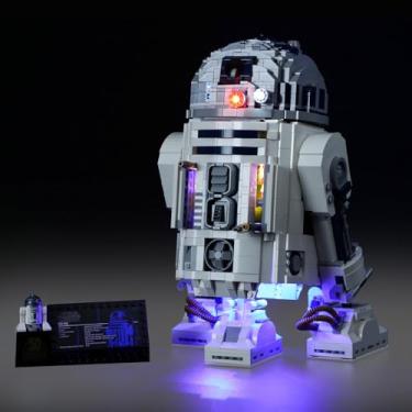 Imagem de Mililier LED Light Kit for Lego R2-D2 75308 Building Set, Compatible with Lego 75308 Building Blocks Model(Not Include Blocks Set)