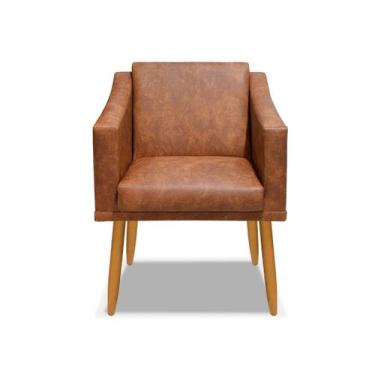 Imagem de Poltrona San Diego Decorativa Para Sala Escritório Recepção Clinica - 