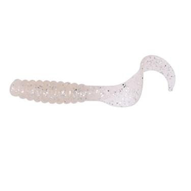 Imagem de 10 iscas artificiais, iscas de pesca de silicone macio 4,8 cm 1,2 g Worm Jigging Wobblers Shrimp Fishy Smell Additive Tackle