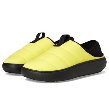 Imagem de Crocs Pantufa unissex clássica para adultos, Amarelo cibernético/multi, 39
