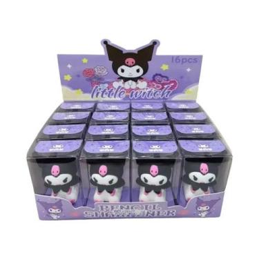 Imagem de Apontador De Lápis Manual De Silicone Fofo Kawaii Mini Kuromi Hello Ki