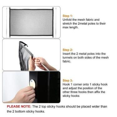 Imagem de Portão Tela Grade De Porta Varanda Apartamento Cachorros Pequeno Medio