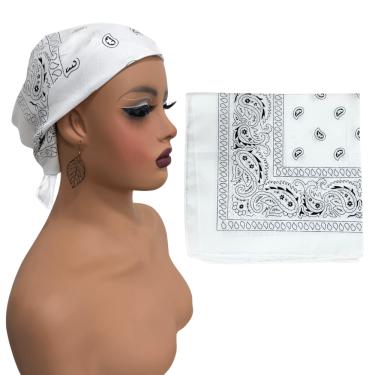 Imagem de Bandana lenço de pescoço faixa de cabel máscara poliéster