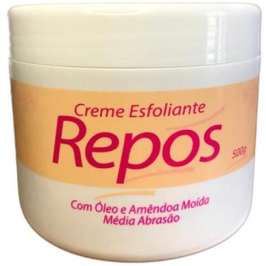 Imagem de Creme Esfoliante Natural Repos Amêndoas Média Abrasão 500 Gr