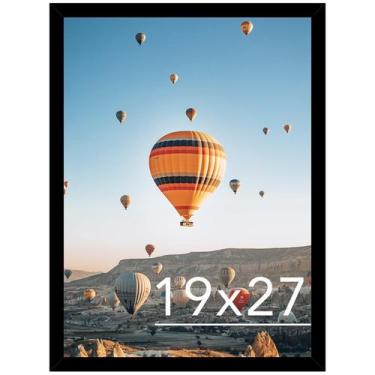 Imagem de Porta-retratos JCJMY 19x27 cm preto para quebra-cabeças, foto de pôste