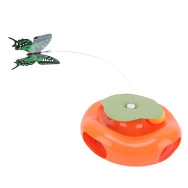 Imagem de GLOGLOW Toy Automático de Gato de Borboleta, Brinquedos Interativos para Materiais Plásticos Seguros Gato Elétrico Brinquedo de para Vários Tamanhos Exercícios de Entretenimento Automático de