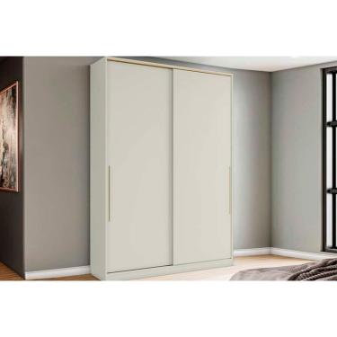 Imagem de Módulo Quarto Guarda Roupa MC10 Seletto 2Ptas 3Gv Areia-Henn