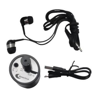 Imagem de Generic Detector de vazamento de água, dispositivo de voz com microfone de parede, compacto, fácil de usar, versátil, profissional, ferramenta de voz de alta