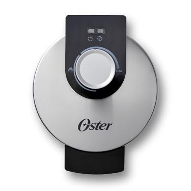 Imagem de Oster Máquina de waffle belga antiaderente, ferro de waffle de cerâmica antiaderente