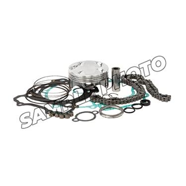 Imagem de Vertex VTKTC23129B Kit de pistão de extremidade superior compatível com/substituição para Yamaha YZ 250 F 2005-2007 80 mm de diâmetro do cilindro, proporção de compressão de 13,5: 1, diâmetro do